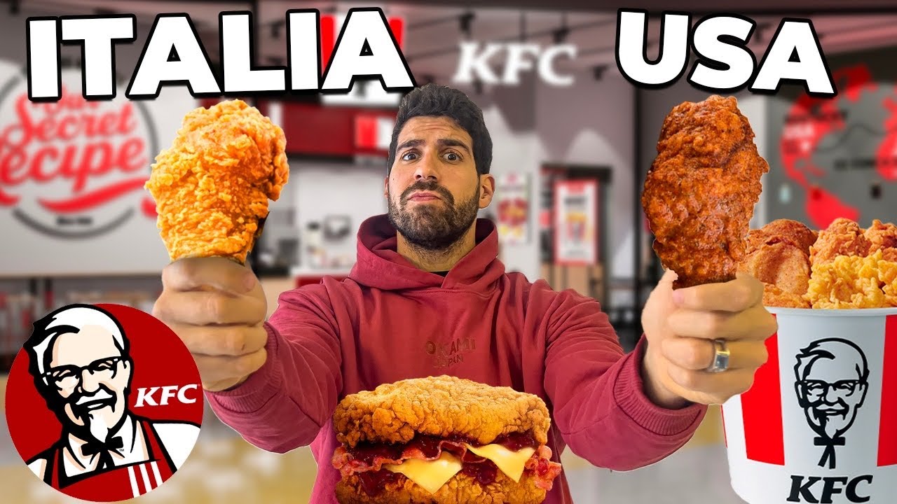 KFC ITALIA VS STATI UNITI - Qual è il più buono *DELUSIONE*