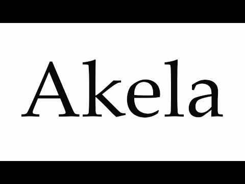 How to Pronounce Akela