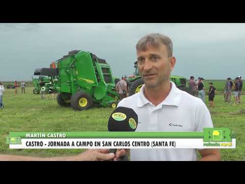CASTRO: Jornada a campo en San Carlos Centro (Santa Fe)