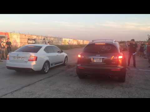 Skoda Octavia RS VS Infiniti FX 35