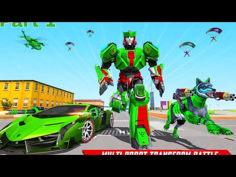 Multi robot transformation part 1 Android gamerz yt