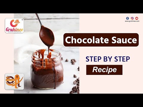 Chocolate Sauce || Simple chocolate sauce - Home made recipe
