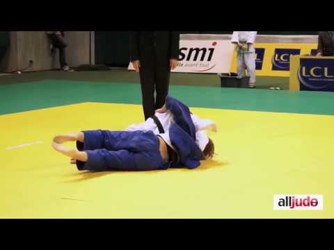 GUIHUR Amelie (FRA) - SANTOS Eunice (POR) / / European Cup Juniors Lyon 2013 / -57kg