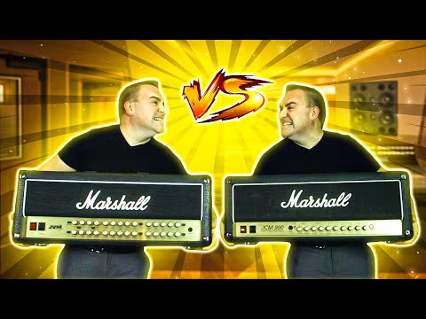 Marshall JVM 410H VS Marshall JCM 900 4100 HIGH GAIN SHOOTOUT