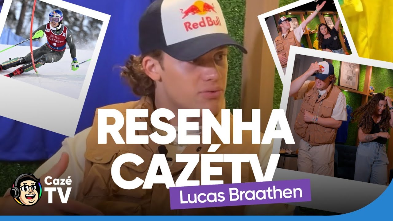 O CAMPEÃO LUCAS BRAATHEN EXPLICA TUDO SOBRE O ESQUI ALPINO E FALA DO SEU AMOR PELO BRASIL