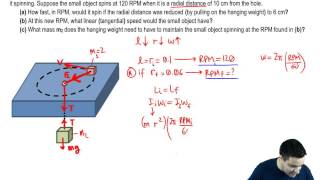 Spinning on String of Variable Length: Example: Spinning on a string of variable length