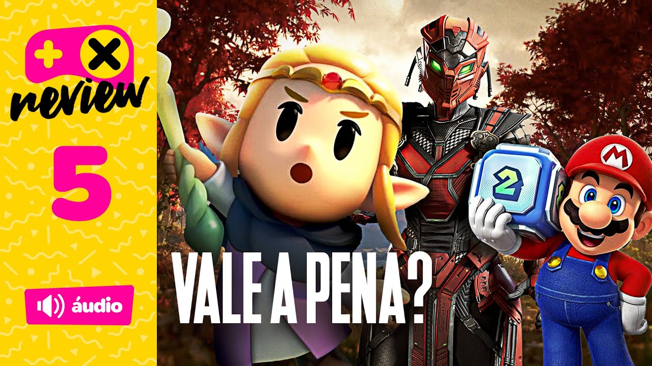 Zelda: Echoes of Wisdom, MK1: Reina o Kaos e Mario Party Jamboree! - XdC Review #5
