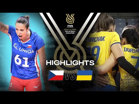🇨🇿 CZE vs. 🇺🇦 UKR - Highlights | Women's OQT 2023