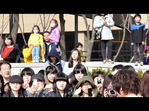 110409 Super Junior KRY Fly MV shooting 拍攝現場