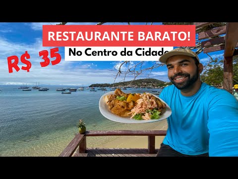 Quanto custa comer no Centro de Búzios? Encontrei restaurante com comida à vontade!