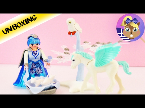 Playmobil Princess :Η Βασίλισσα του Χιονιού και ο Πήγασος!