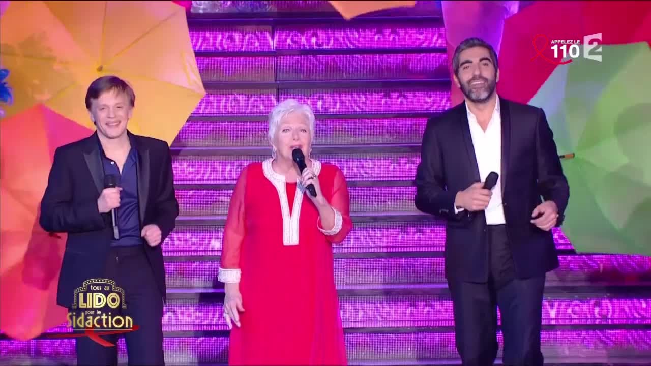 Watch video Line Renaud, Ary Abittan & Alex Lutz - Singin' in the rain - Sidaction 2016 Line Renaud, Ary Abittan & Alex Lutz - Singin' in the rain - Sidaction 2016