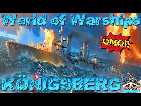 Königsberg geht *STEIL* Deutscher Kreuzer T5 ⚓️ in World of Warships 🚢