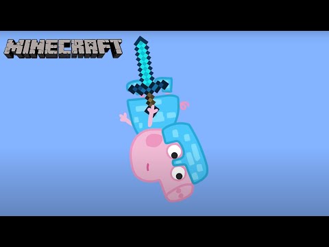 Свинка Пеппа играет в Mineсraft 2 часть | Кром