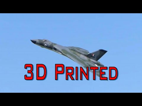 3D Printed RC Vulcan Bomber B2