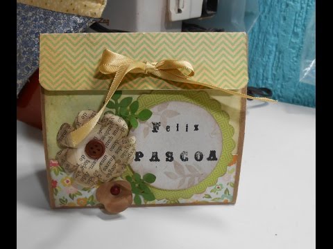 Embalagem de páscoa vintage