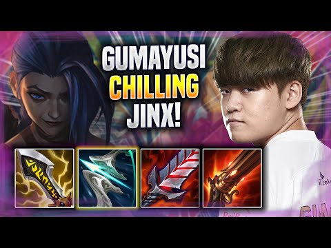 GUMAYUSI CHILLING WITH JINX! - T1 Gumayusi Plays Jinx ADC vs Aphelios! | Season 2022