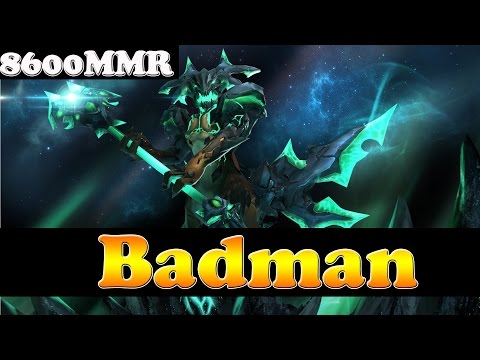 Dota 2 - Badman 8600 MMR Plays OutWorld Devourer - Ranked Match Gameplay!