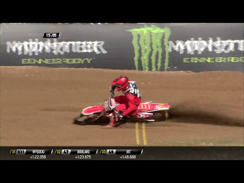 MXGP of Latvia Gajser & Cairoli overtake Jasikonis #Motocross