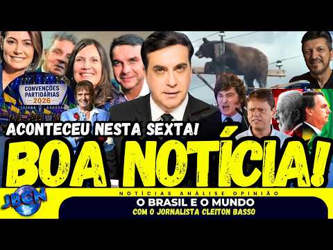 Bomba! NOVA PESQUISA ASSUSTA LULA, FLÁVIO BOLSONARO ESTÁ CON... Convenção com Milei, Michelle, SP