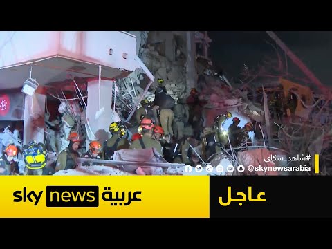 فيديو | لقطات ترصد حجم الدمار بالمبنى المستهدف في هجوم صاروخي لإيران على إسرائيل