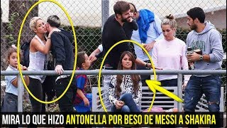 EL DÍA QUE MESSI BESÓ A SHAKIRA Y SU MUJER NO AGUANTÓ LOS CELOS 😱