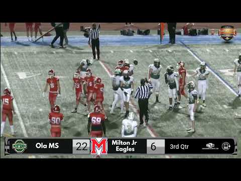 #1 Milton vs #4 Ola | B2C State Semifinals (GA) 8th Grade