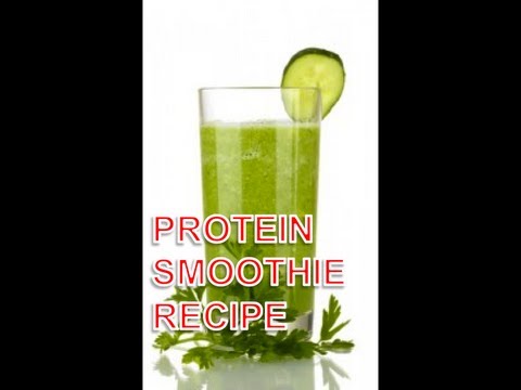 PROTEIN SMOOTHIE RECIPE - Energy Booster