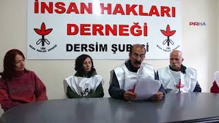 İHD Dersim Şubesi: Cezaevlerinde insan haklarını merkezine alan bir an