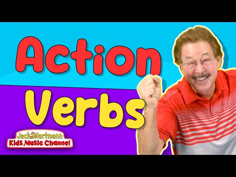 Get into Action With Action Verbs! | Jack Hartmann