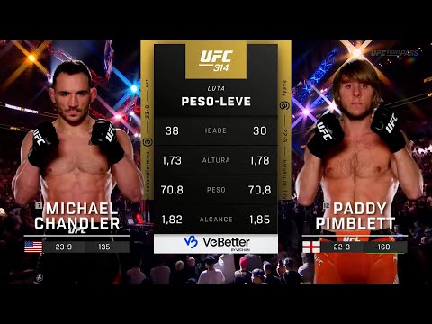 Michael Chandler vs. Paddy Pimblett | FULL FIGHT | UFC 324