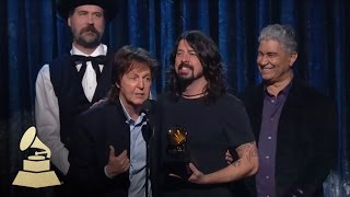 Paul McCartney, Dave Grohl, Krist Novoselic and Pat Smear Win Best Rock Song | GRAMMYs