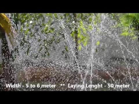 Lldpe 40 mm rain pipe irrigation system, 100 m