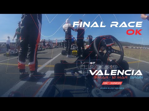 Final Race OK in 8' onboard Nathan Tye/SodiKart | Euro Series Round 1, Valencia