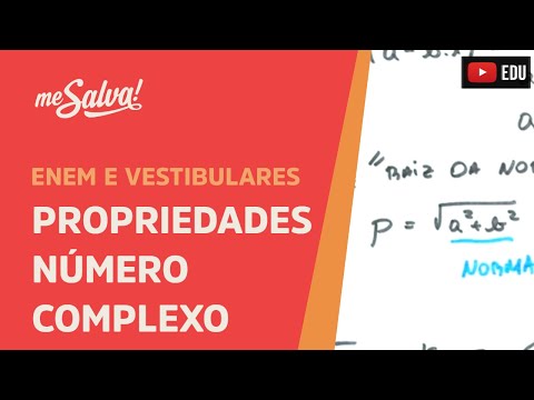 Me Salva! CPX04 - Propriedades básicas do conjugado de um número complexo