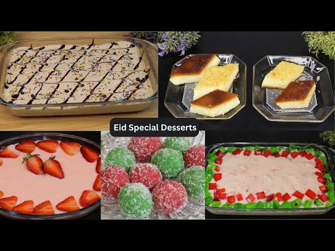 Eid Special Desserts Recipe | Sweet dishes for Eid