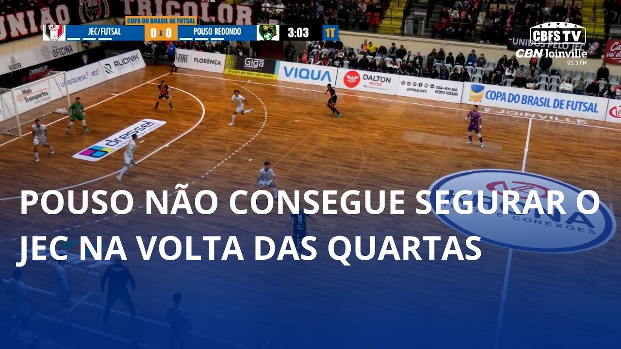 JEC vence na prorrogação e vai à semifinal da Copa do Brasil
