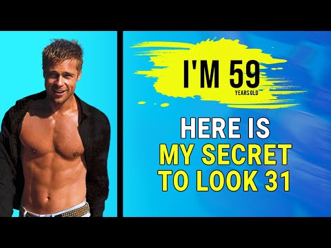 Brad Pitt (59 Years Old) Shares His Secrets To Look 31| Diet + Work Out Revealed