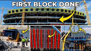 Camp Nou’s New Roof Has Officially Begun(24 April 2026)||First Ring Block Is DONE