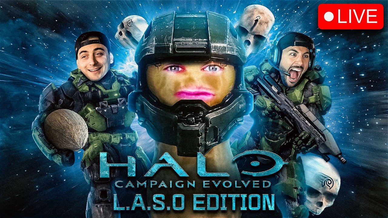 🔴LIVE | HALO: CAMPAIGN EVOLVED | 24 HOUR STREAM | CLOAKZY X NICKMERCS X COCONUT | LEGENDARY L.A.S.O