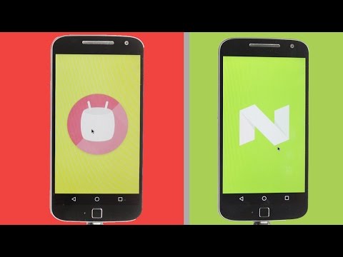 Android N vs Android Marshmallow Settings