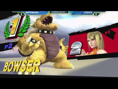 Salty sunday @ eBash 40 (WiiU) - Nateman8 VS Creed - Winners Round 1