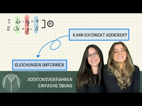 Additionsverfahren I Einfache Übung