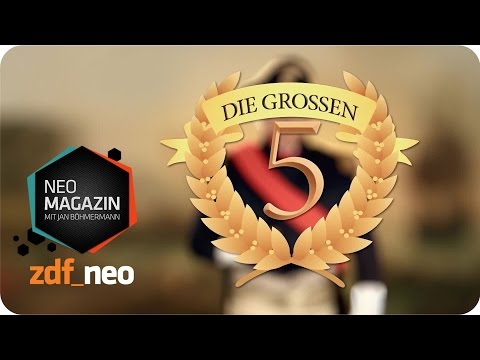 “Die großen 5” mit Olli Schulz und Jan Böhmermann - NEO MAGAZIN - ZDFneo