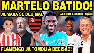 MARTELO BATIDO! FLAMENGO SE DECIDE SOBRE CHEGADA DE LUIZ HENRIQUE! ALMADA SE DEU MAL COM MENGÃO! CBF