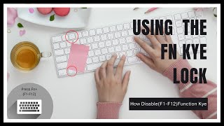 How to Disable Function keys | Laptop keyboard Fn+(F1-F12) key