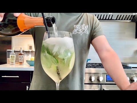 Refreshing HUGO SPRITZ (Summer Cocktail)