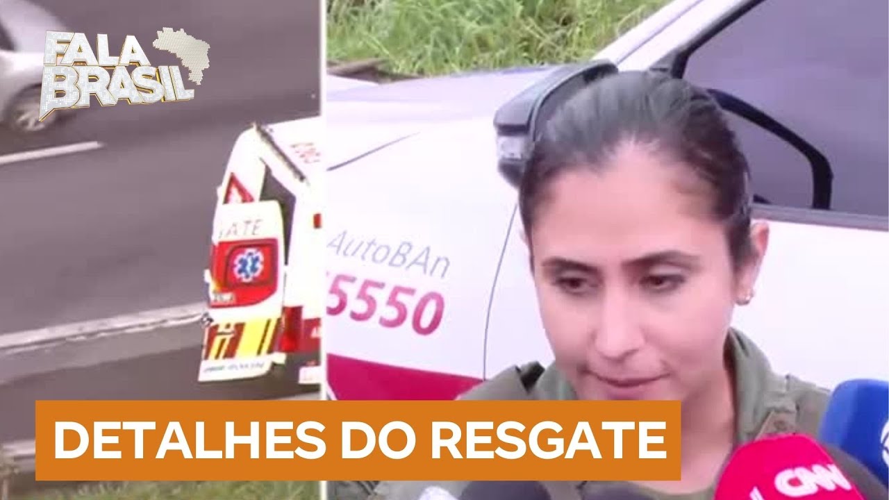 Capitã da Polícia Militar detalha resgate a vítimas de acidente aéreo em Caieiras