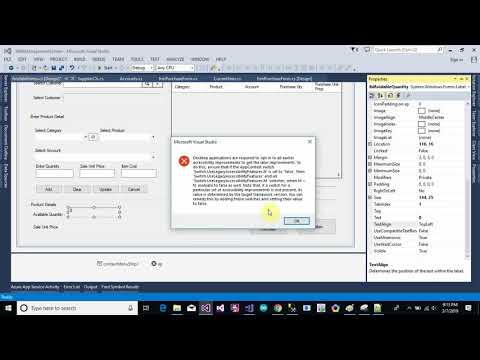 Accounting Management System Part 67 Sale Invoice Designing and Validation Form in C C Sharp