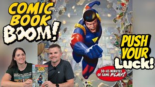 Comic Book Boom - #Kickstarter Preview Of This Push Your Luck Comic Book Game